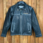Youth Rifleman Leather Jacket - Distressed Black