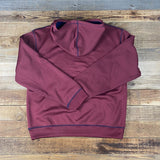 Motto Performance Hoodie - Maroon/Navy
