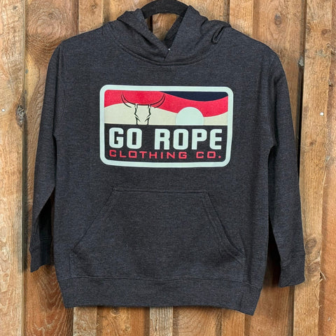 Youth Cowboy Sunset Hoodie