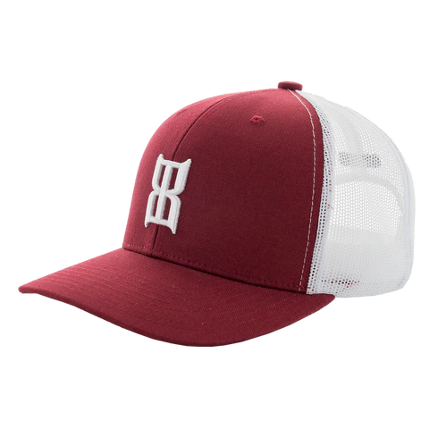 BEX Steel Hat - Red/White