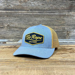 Go Rope Traditional Trucker - Heather Grey/Gold