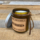 Go Rope Leather Candle