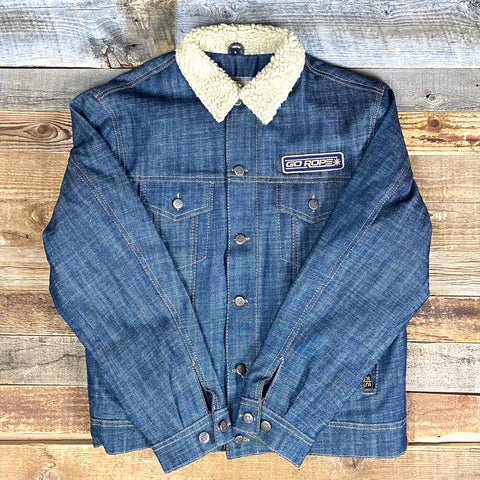 Unisex Denim & Sherpa Ranch Jacket