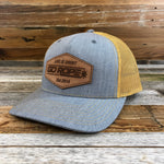 Roughout Patch Hat - Amber/Grey Bill